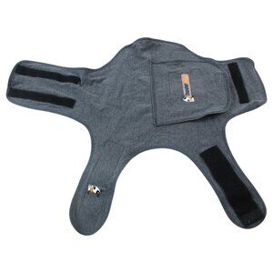 ThunderShirt Dog Anxiety Jacket M Grey Calming Wrap For Stress Relief Comfort